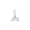 White Mermaid Tail Pendant White Mermaid Tail Pendant
